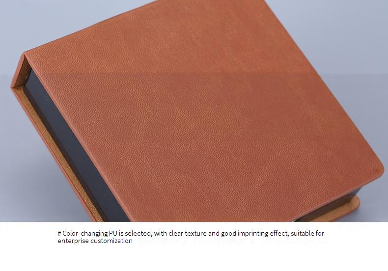 Multifunctional PU Sticky Notes Holder Organizer For Office Desk, Business Stationery, Memo Pad, Notebook Accessories_voghion.com