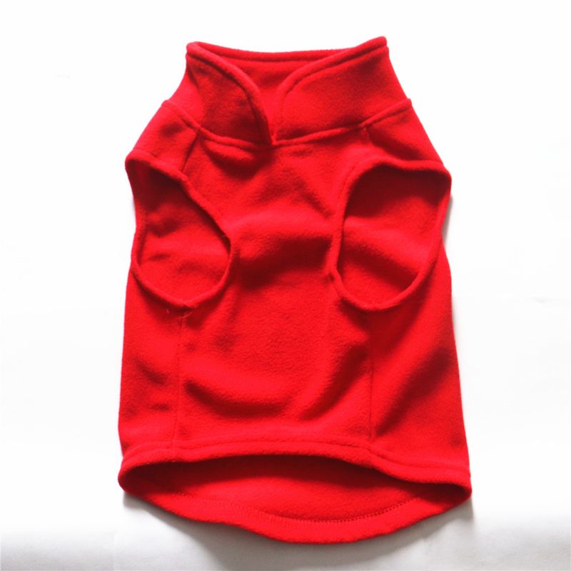 Abbigliamento per animali domestici diretto dalla fabbrica, per cani, autunno e inverno, in pile polare, fibbia di trazione, 27 colori brevettati, saranno oggetto di indagine_voghion.com