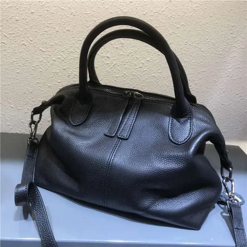 Bolsa de grife 2025, bolsa de mão feminina de couro legítimo, bolsa de ombro para mulheres, bolsa transversal casual da moda_voghion.com