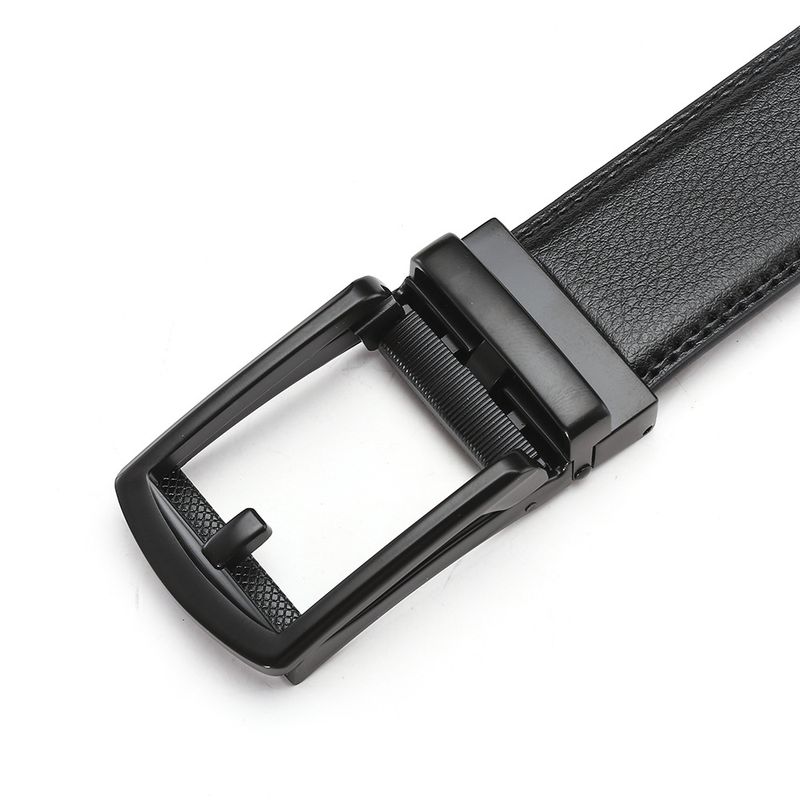 Men's Genuine Leather Belt With Automatic Buckle - Classic & Fashionable Design_voghion.com