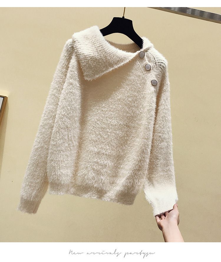 Abbigliamento da donna Completo tre pezzi per donna Completo autunno inverno da donna in 3 pezzi Maglione lavorato a maglia a trecce Gilet sottile spesso Pantaloni a vita alta e gamba larga_voghion.com