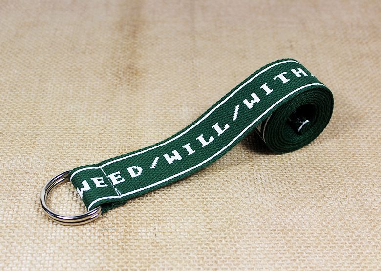 Nylon Canvas Vielseitiger Gürtel mit Doppelschlaufe und Schnalle für männliche und weibliche Studenten_voghion.com