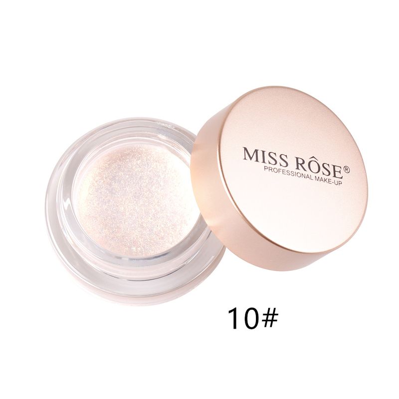 MISS ROSE Ombretto da sirena Glitter Ombretto Jincong colorato Bling Highlight Cream Illuminante viso Glitter liquido_voghion.com