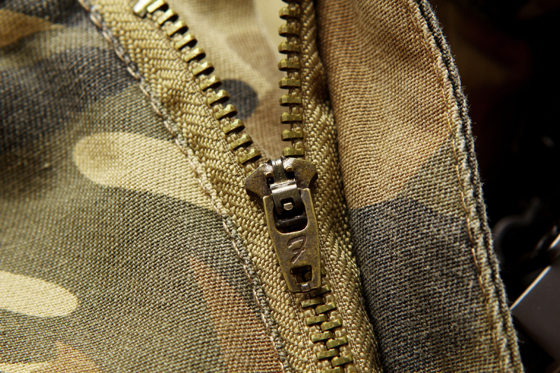 Forår Efterår Vask Multi-Pocket Camouflage Overalls Herre Bomuld Militæruniform Bukser Herre Baggy Cargo Bukser Herre (Uden Bælte)_voghion.com