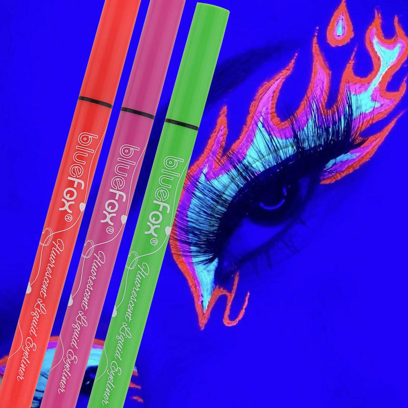 6-color Halloween Color Fluorescent Eyeliner Luminous Liquid Pen Lasting_voghion.com