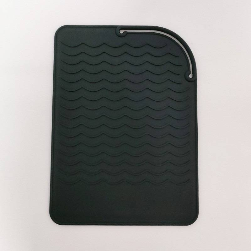 Piastra per capelli Isolamento Pad Piastra per arricciacapelli Isolamento Pad Piastra per capelli Speciale per salone di parrucchiere Stecca elettrica Antiscivolo Antiscottatura Pad in silicone_voghion.com