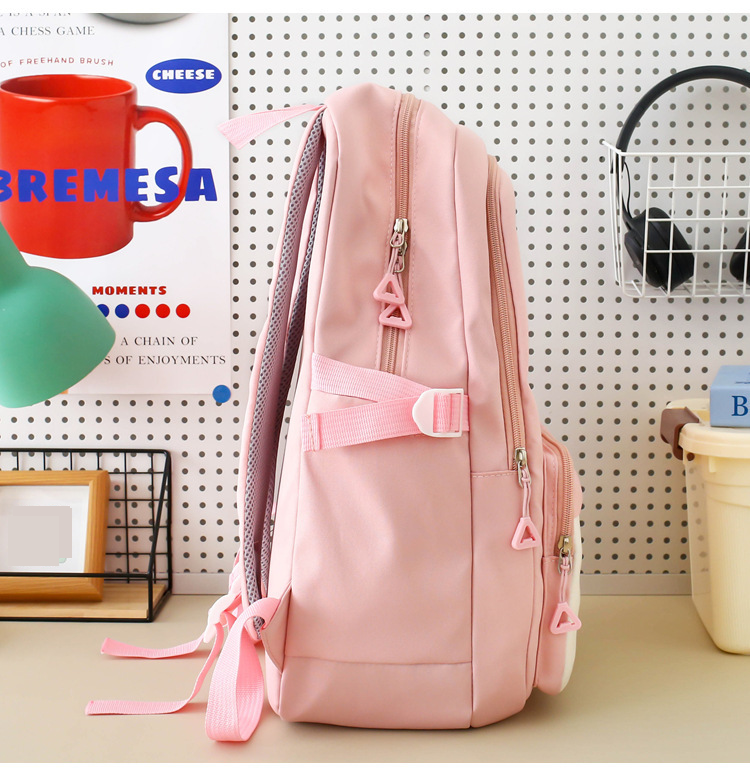 Kids Backpacks Four Piece Set Student Cute Cartoon Backpack Multifunctional Backpack Women's Lunch Bag Tutoring Bag Primary And Secondary Schoolbag_voghion.com