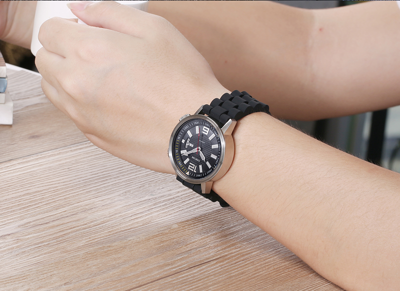 BERNY Automatic Dive Watch For Men Sport Casual 20ATM Waterproof Mechanical Watch With Day Date Super Luminous Silicone Strap Sapphire Wristwatch_voghion.com