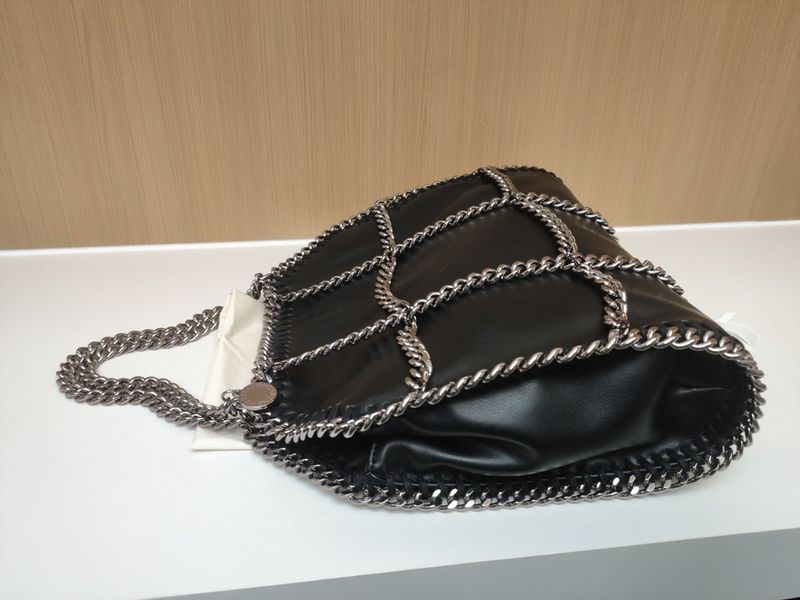 Top Qualität Designer Tasche Bankett Queen Stella Tasche Geldbörse Frauen Luxus Einkaufstasche Metall Kette Handtasche Mini Clutch Eimer Schultertaschen Top Spiegel_voghion.com