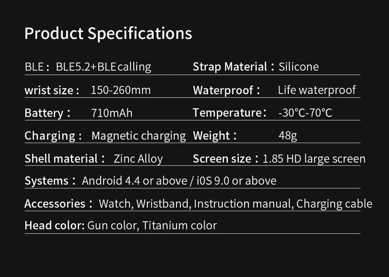 2025 2024 Smart Watch Uomo 710mAh Batteria Sport Fiess Uomo Orologio Bluetooth Chiamata Monitor Ossigeno Nel Sangue Uomo Smartwatch Per_voghion.com