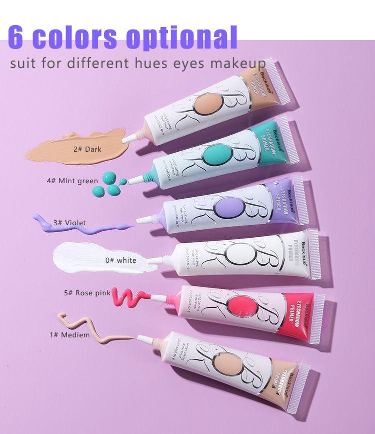 Øjenskygge Primer Øjenconcealer Base Makeup Hvid teint Lilla øjenskygge hold makeup vandtæt og svedafvisende_voghion.com
