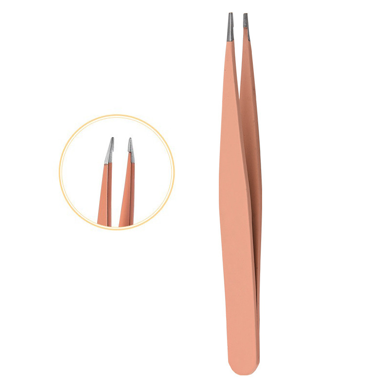Steel Eyebrow Stainless Tweezers Hair Removal Clip Candy Colors Eyelash Tweezers Harmless Cosmetic Be_voghion.com