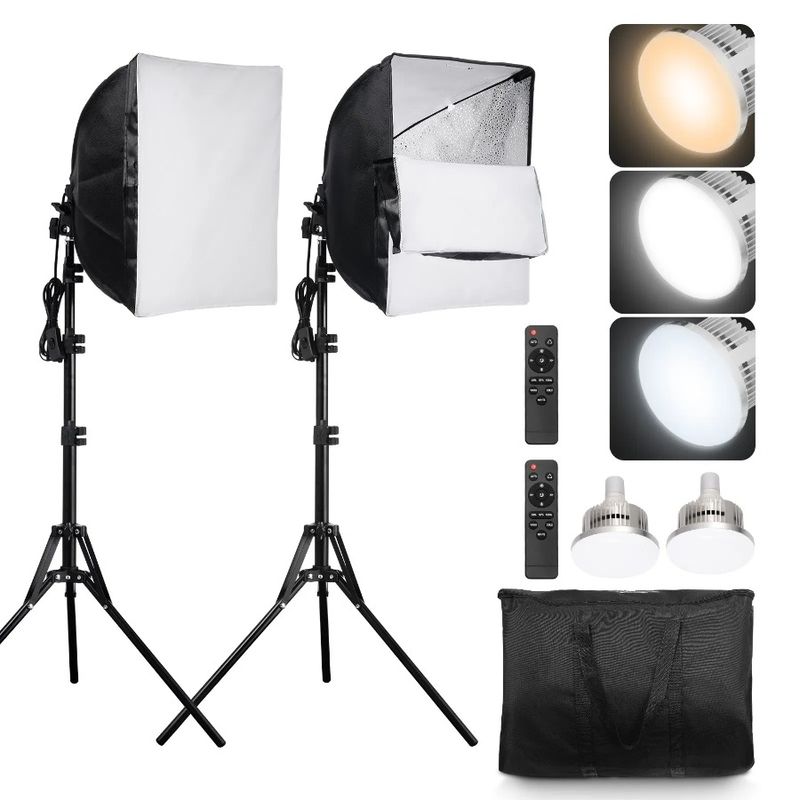 Softbox Shooting 16 Adjustable Kit In 3000-6500K For Lighting X 16 In_voghion.com
