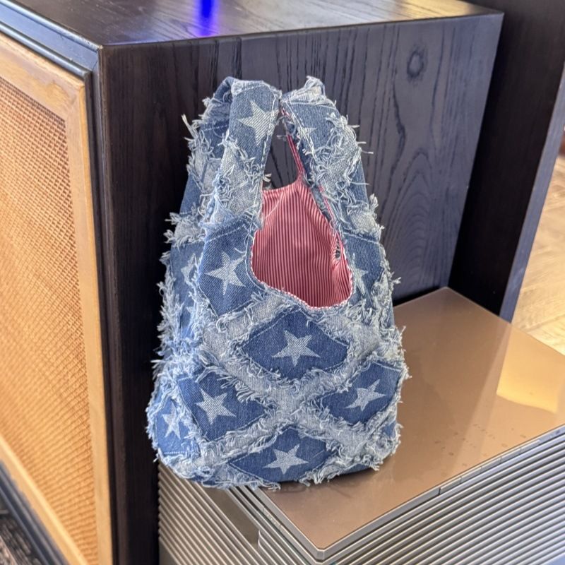 Borsa portaoggetti portatile estiva da cowboy, borsa a mano con urto verso l'esterno, piccola_voghion.com