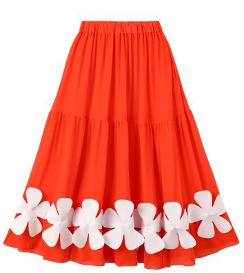 Traje de baño de una pieza Traje de baño con tirantes de flores tridimensionales de secado rápido_voghion.com