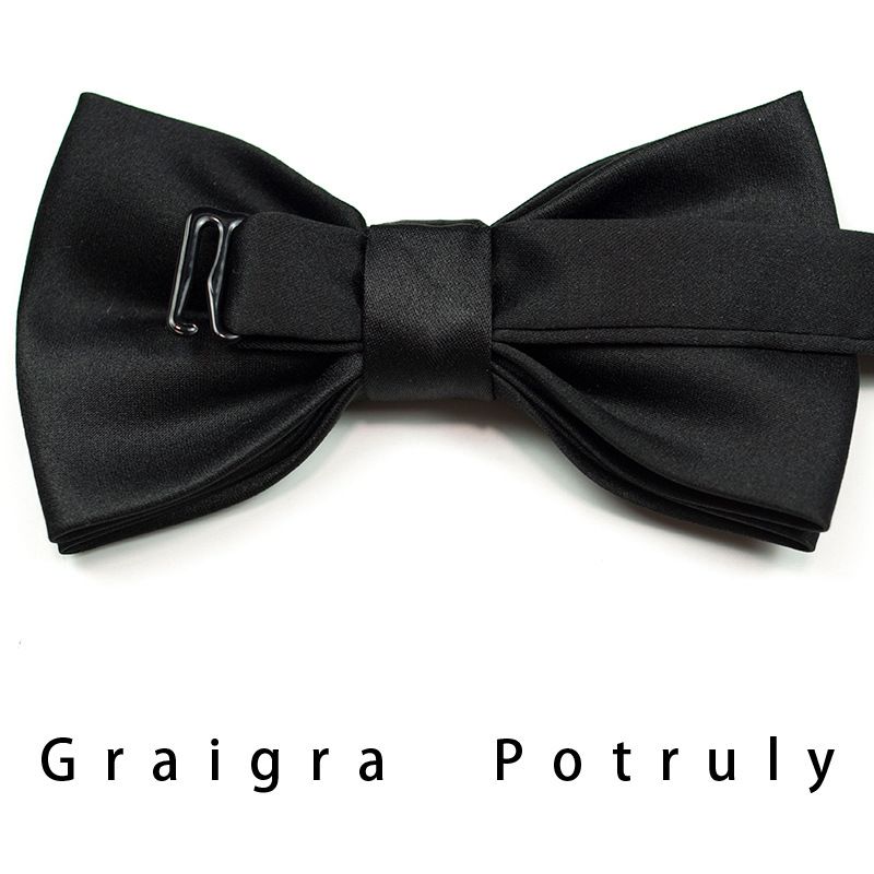 Gravatas e lenços masculinos atacado cor sólida preto azul marinho verde escuro cinza escuro borgonha gravata borboleta masculina_voghion.com
