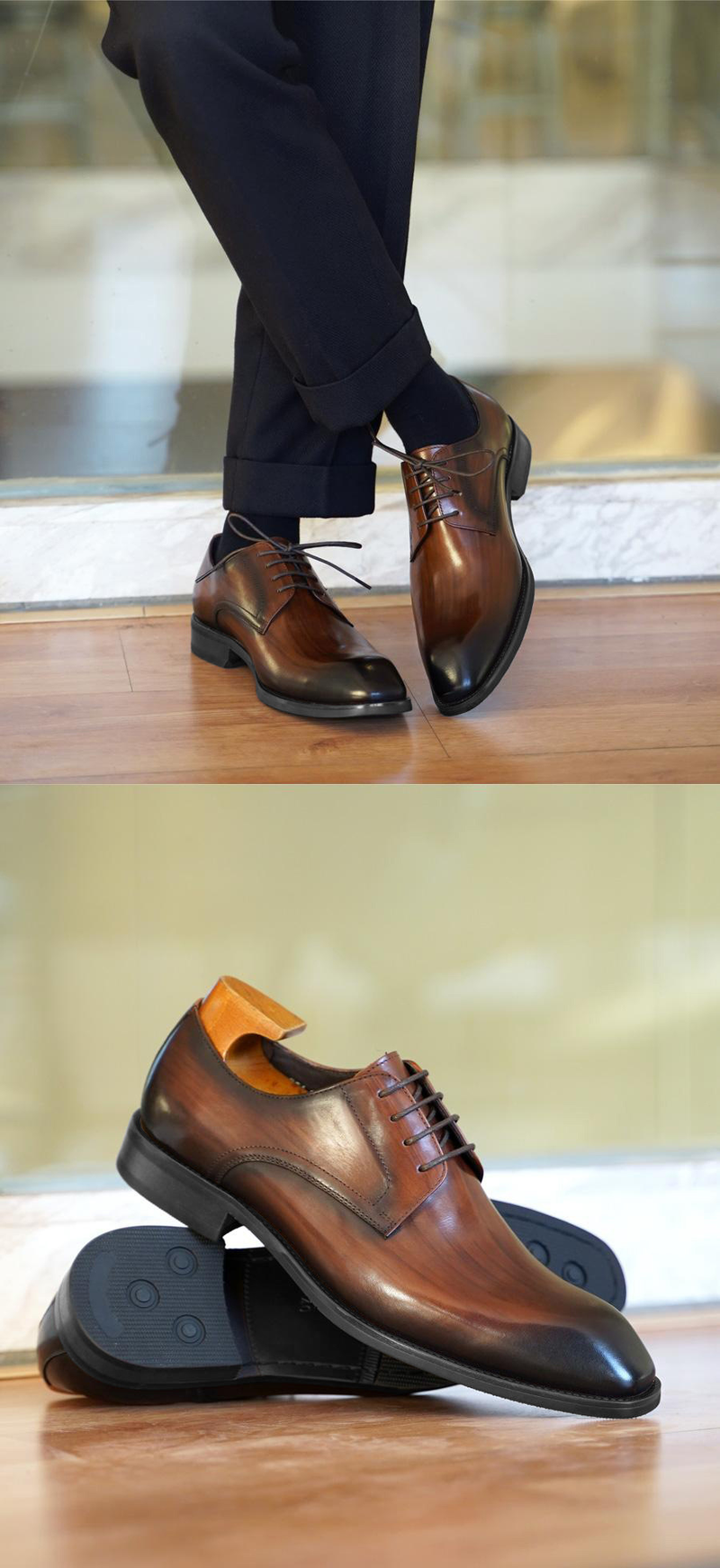 Miesten Naisten Loaferit Synteettinen Nahka Kiiltonahka Slip-On Mukavat Iltajalkineet Jalkineet_voghion.com