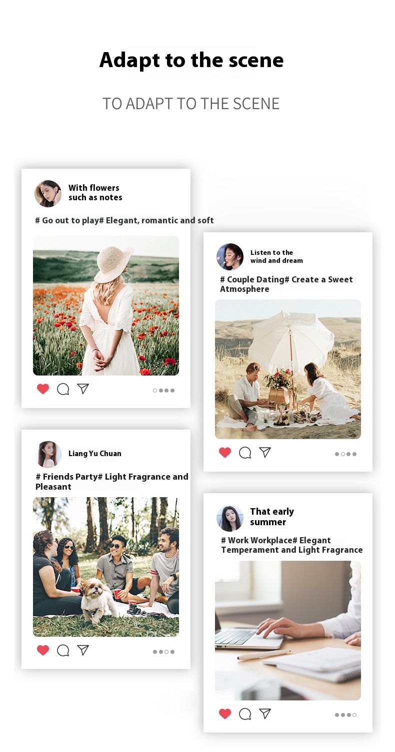 MISS GOCO Heart To Heart Γυναικείο Άρωμα με Διαρκές Άρωμα, Φρέσκο και Κομψό, Άρωμα Δώρου για την Ημέρα του Αγίου Βαλεντίνου_voghion.com