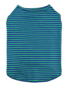 2025 Spring Summer Thin Pet Vest Striped Round Neck T-Shirt Small Medium Dogs Cooling Dog Clothes_voghion.com