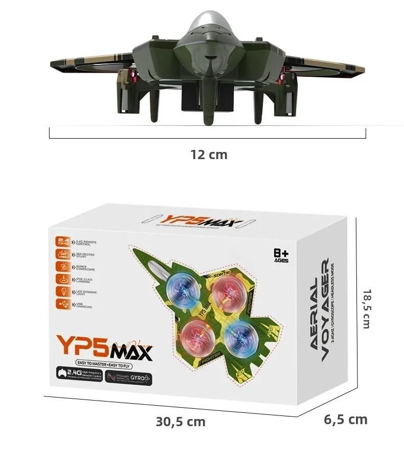 New Combat Drone Quadcopter 2025 RC Four-Channel Airplane With Light Effect Special Maneuvers High Low Flying Indoor And_voghion.com