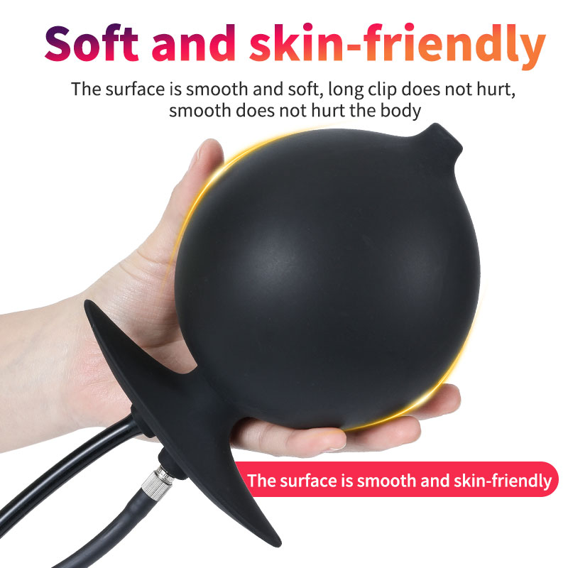 Iatable Anal Enema Plug può espandere la grande natica Plug Protate Maager Dilatatore anale Fluh Enema Male e Fema_voghion.com