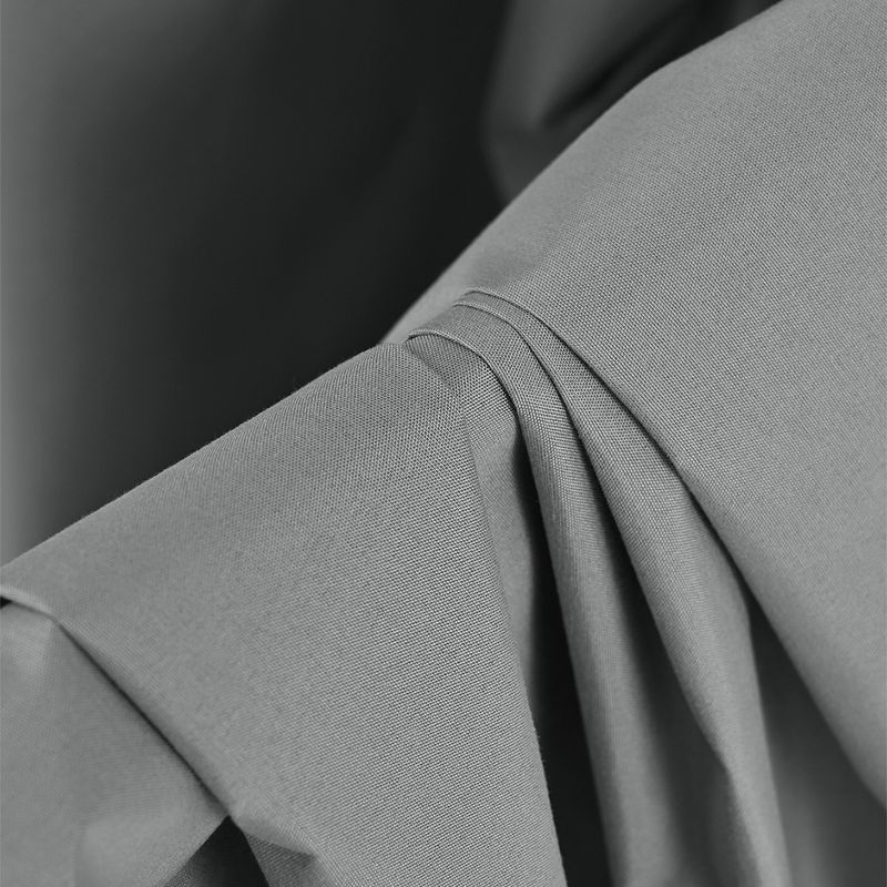 Double Sided Polyester Pongee Full Blackout Perforated Blackout Curtains Finished Curtains_voghion.com