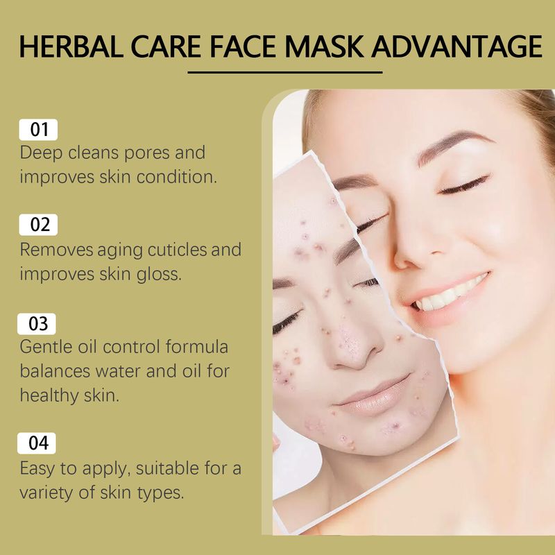 OUHOE čistilni prašek za čiščenje, fine pore, blago vlaženje, maska za nego kože obraza in vlaženje_voghion.com