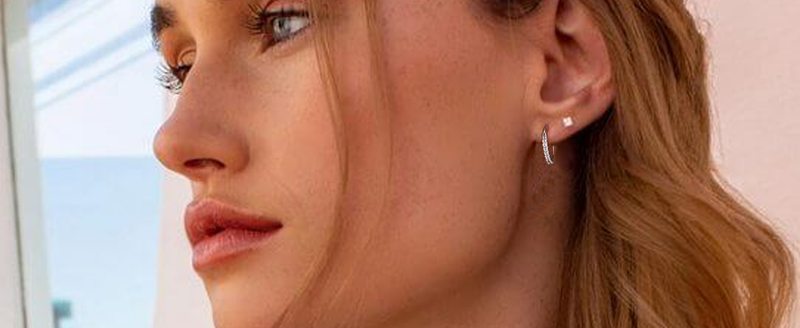 Kleine Creolen aus Sterlingsilber, 14 Karat Echtgold, winzige hypoallergene kleine Creolen, Set für Damen und Herren, 13/15/20 mm_voghion.com