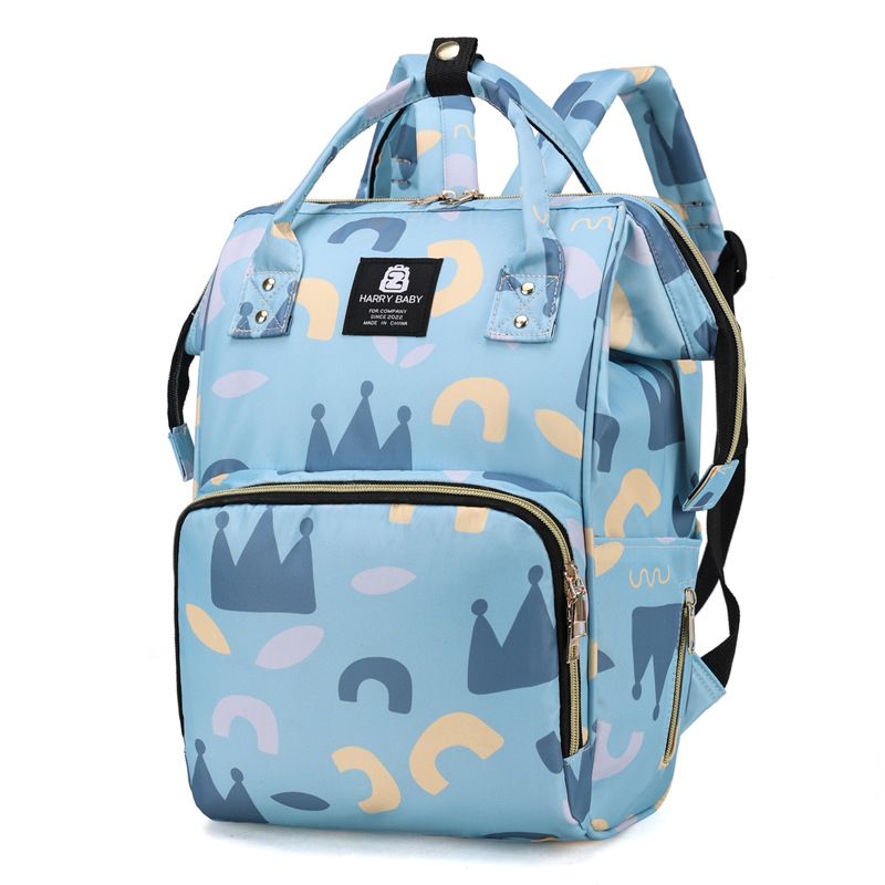 New Mommy Large Capacity Maternity Backpack Baby Travel Storage Bag Can Be Attached To Stroller Durable Multifunctional_voghion.com