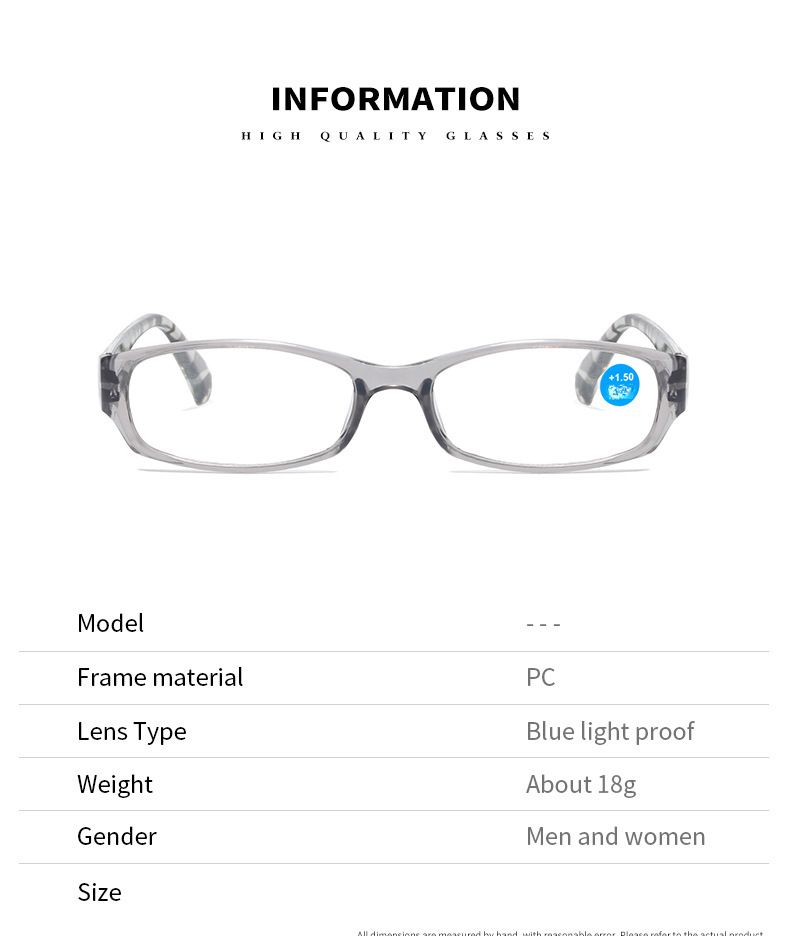 2022 new full-frame printing anti-Blue reading glasses elderly reading Fashion pattern glasses ultra-light reading glasses_voghion.com