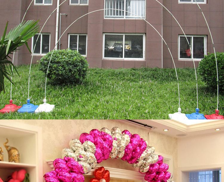 Carbon Fiber Arch Stand For Wedding, Celebration, Opening Ceremony - 8/10/12 Sections (72cm Height) - Welcome Area Decor Frame_voghion.com