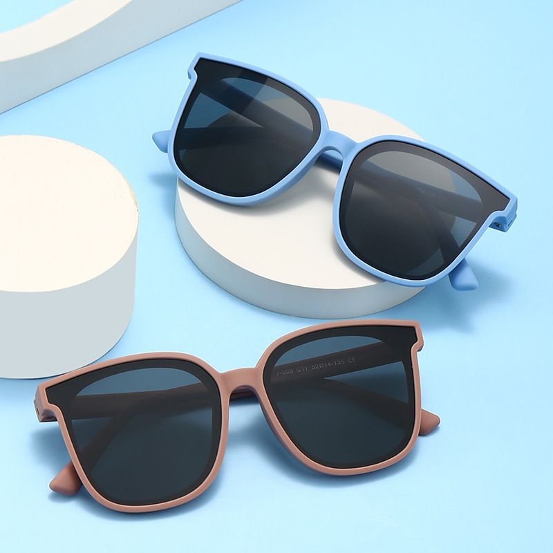 Polarisierende Kindersonnenbrille, quadratische Sonnenbrille für die Grundschule, Sonnenschirme 7-008_voghion.com