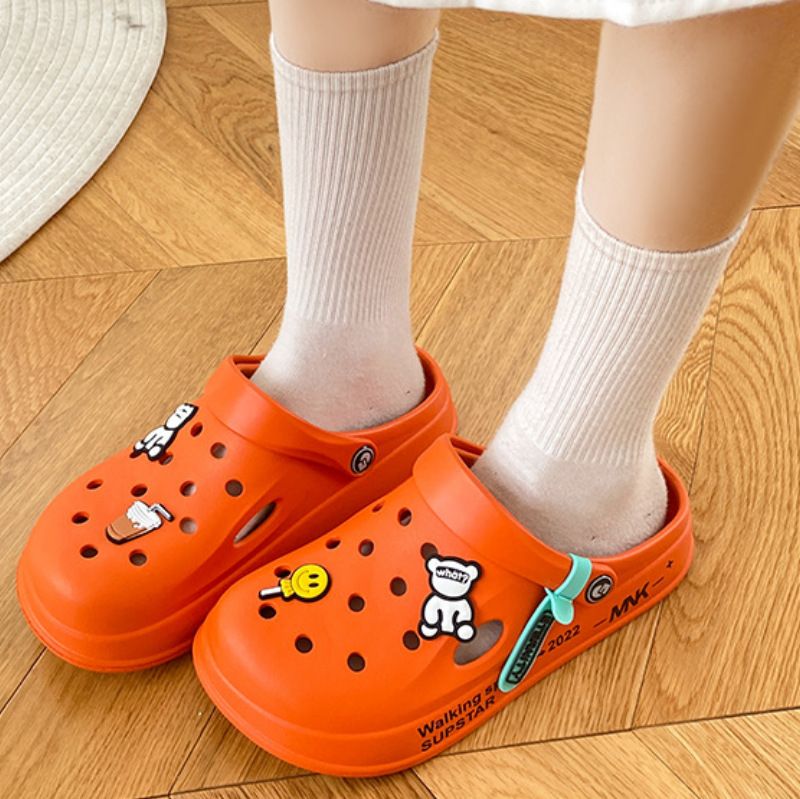 Pantofole da uomo Baotou in EVA antiscivolo e odorose, da esterno, per genitori e figli, estive, 2025_voghion.com