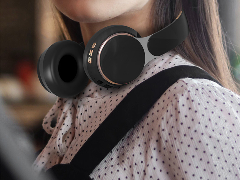 FG-07S Draadloze Bluetooth-hoofdtelefoon Over-ear Opvouwbare stereobasheadset met ingebouwde microfoon en TF-kaartsleuf voor sport_voghion.com