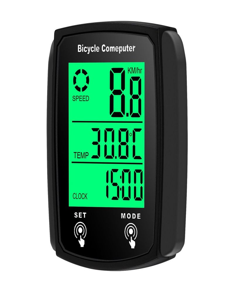 Compteur de vitesse filaire lumineux pour vélo, compteur kilométrique_voghion.com