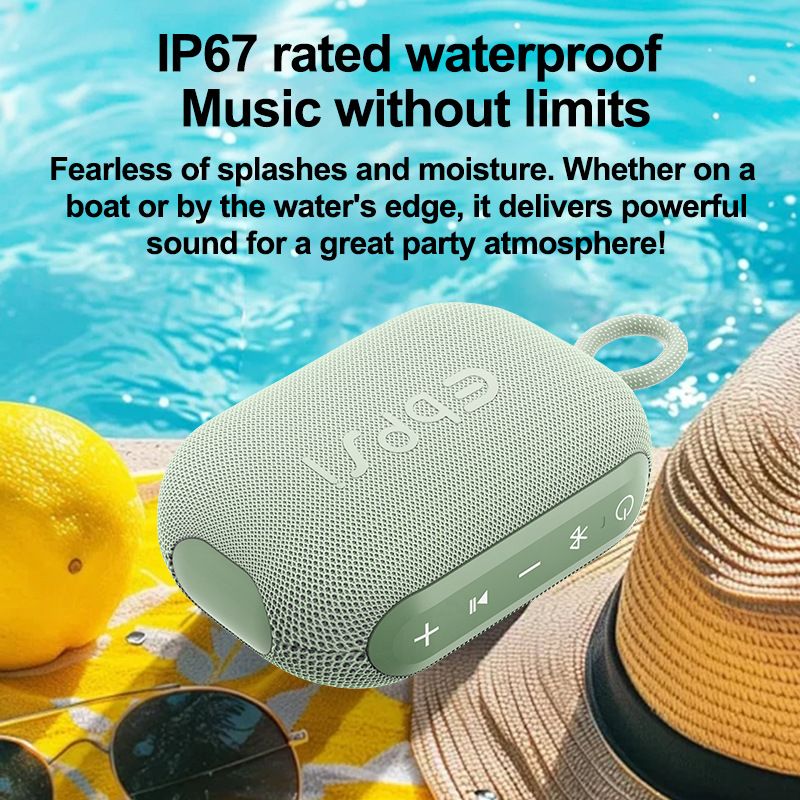 Nieuwe 4GO Outdoor waterdichte draagbare handzame geluidsversterkende subwoofer Bluetooth-luidspreker_voghion.com