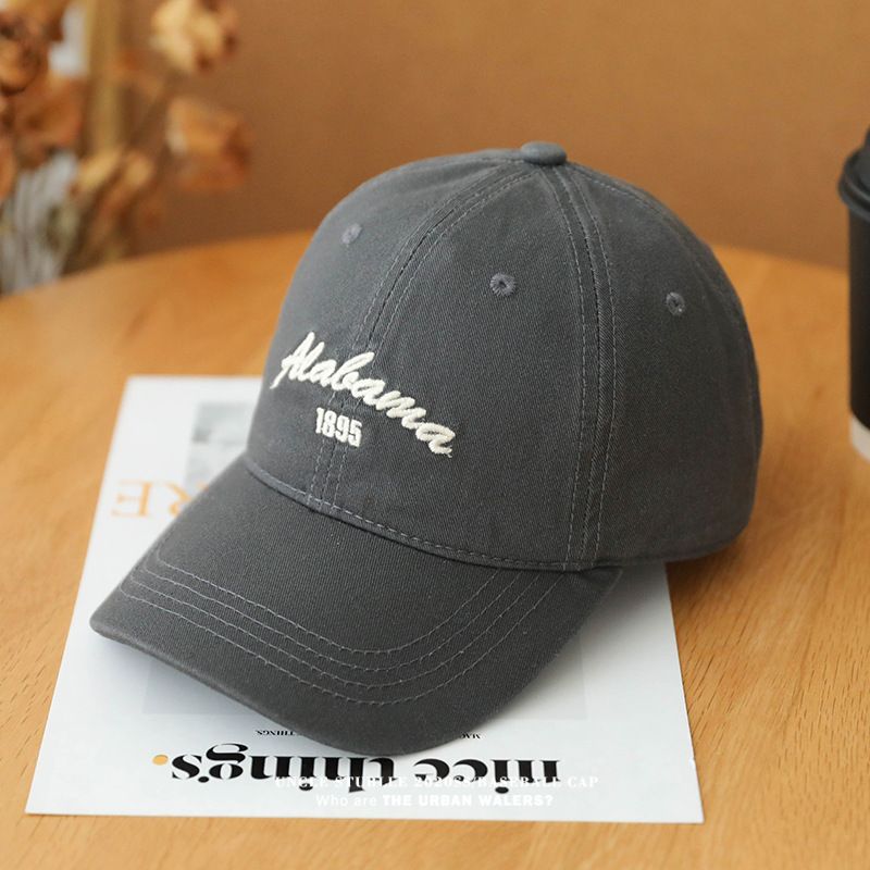 Korean Style Baseball Cap - Deep Top Design With Curved Brim, Plain Face Cover Sun Hat For Men & Women_voghion.com