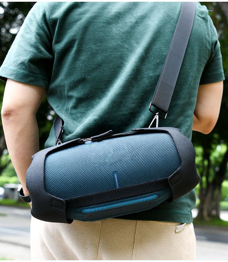 For Xtreme4 EVA Shoulder Strap Protective Portable Speaker Case_voghion.com