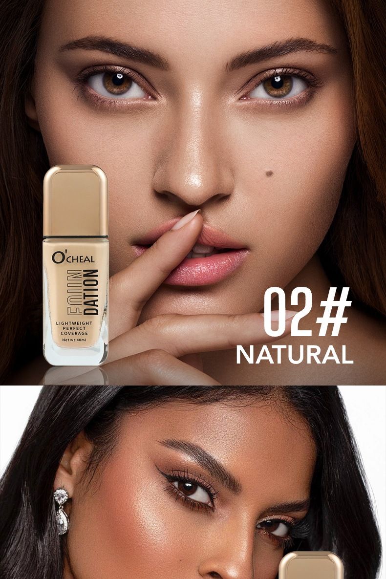 OCHEAL Warm Skin Tone Liquid Foundation Is Naturally Clear And Docile Without Taking Off Makeup, Moisturizing And Changing Color, Moisturizing_voghion.com