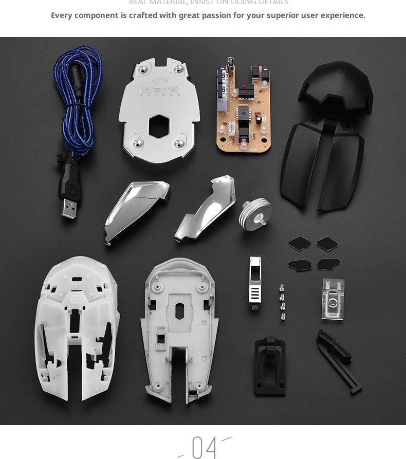 Digitex Xinmeng M312 Kabelgebundene Mamba Snake Maus der dritten Generation für E-Sport, Gaming, E-Sport, Gaming, Makroprogrammierung, Großhandel, Computer_voghion.com