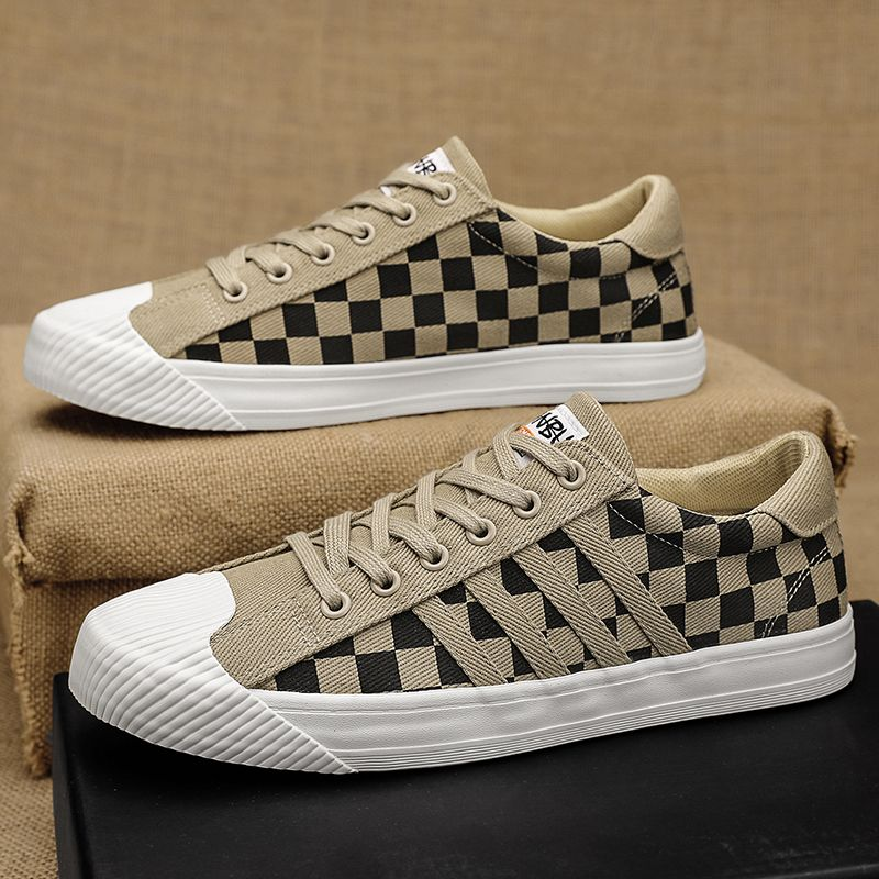 CFSC Canvas board primavera nuova tendenza, scarpe versatili in tessuto casual per studenti, scarpe da uomo_voghion.com