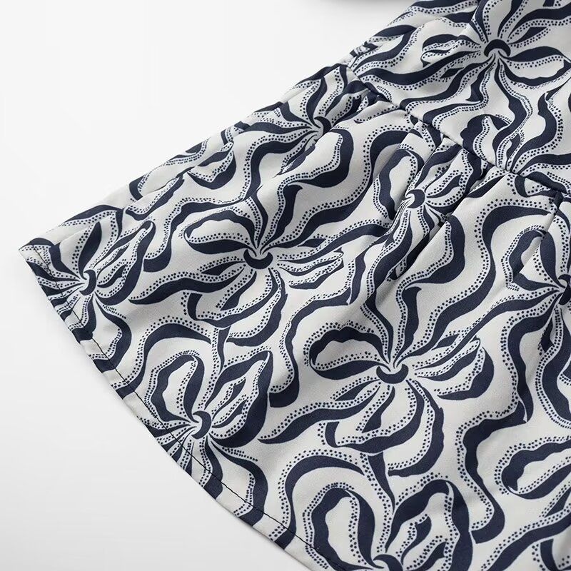 2025 Frühjahr Neue Damenmode Leopard Print Kurzarm Shirt_voghion.com