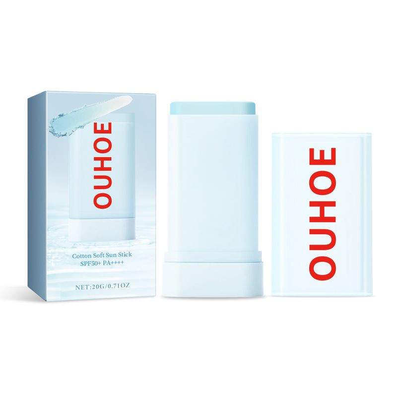 OUHOE Cotton Soft Protective Rod, Summer Outdoor, UV Resistant, Moisturizing, Refreshing, Non Sticky, Comfortable Skin_voghion.com