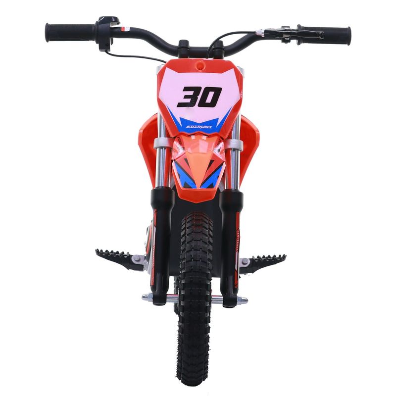 MX-E250 12 Inch For 3-6 Year Old Children Off-road Racing, Maximum Speed 25km/h 250W Mid-mounted Brushed Motor Range 18km Rear Mechanical Disc Brakes And Spring Shock Absorbers._voghion.com