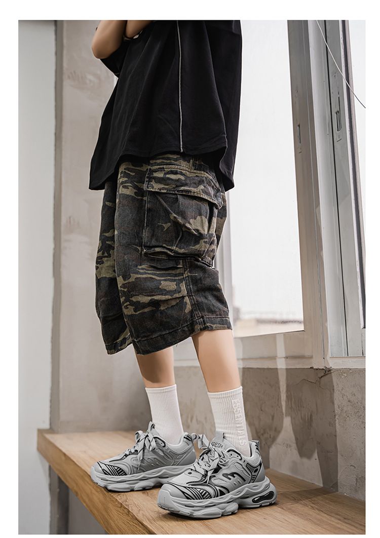 2025 Frühjahr Neue Atmungsaktive Mesh-Sneakers Für Herren Trendy Vielseitige Casual Dad-Schuhe Mit Dicken Sohlen_voghion.com
