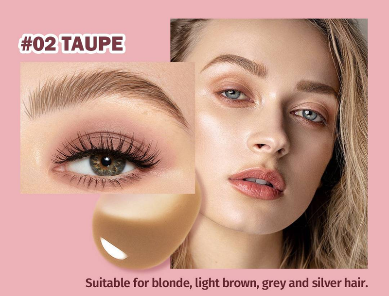 Brow Dye waterproof non-smudging big head brow brush long-lasting color does not remove makeup wild eyebrows_voghion.com