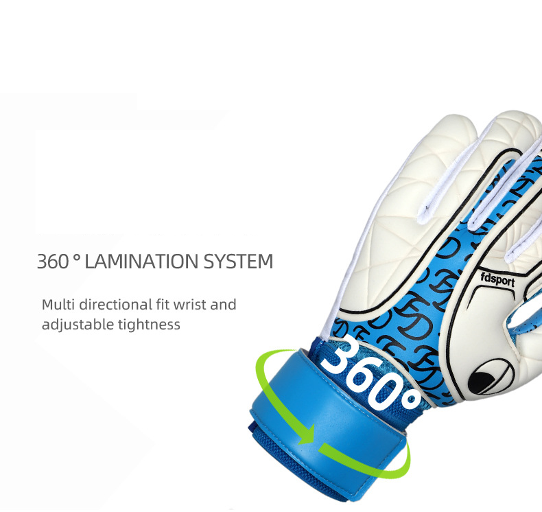 Football Goalkeeper Full Latex Gloves For Primary And Secondary School Students Competitions Yu Series 3.0 Wear Resistant And Sticky_voghion.com