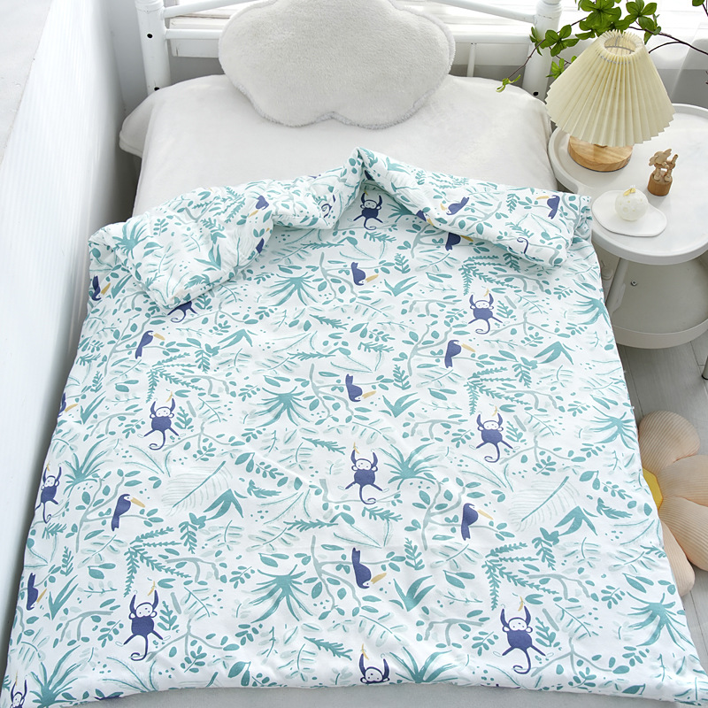 Baby-Matratzenauflage, 100 % Baumwolle, waschbar – kleine Steppdecke für Neugeborene, Schlafunterlage, Kleinkind_voghion.com