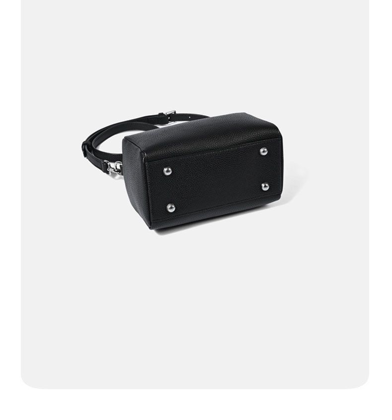 Genuine Women's Handbag Ladies Fashion Double Zipper Textured Cylinder Small Crossbody 2025 Spring And Summer New Casual Hundred_voghion.com