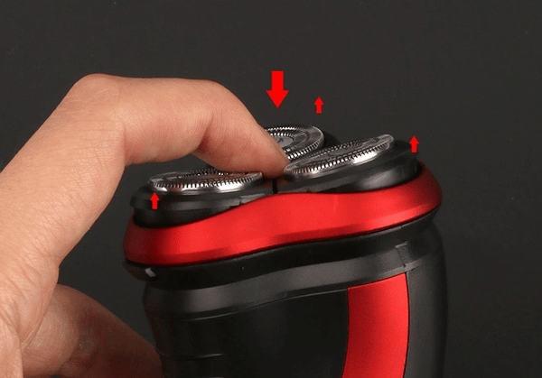 Herrenrasierer Rotationsrasierer Wasserdicht Elektrorasierer Pop-Up Trimmer Nass Trocken Schnurlos_voghion.com